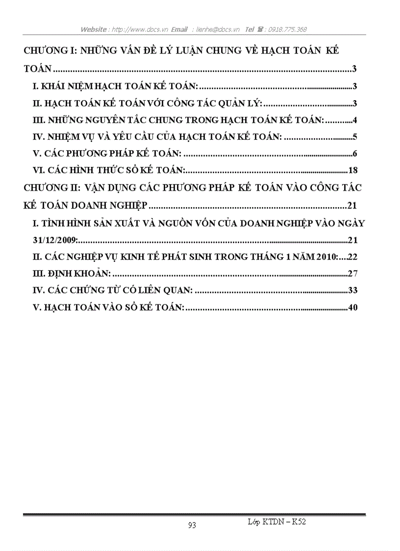 image for page Đồ án môn học nguyên lý kế toán