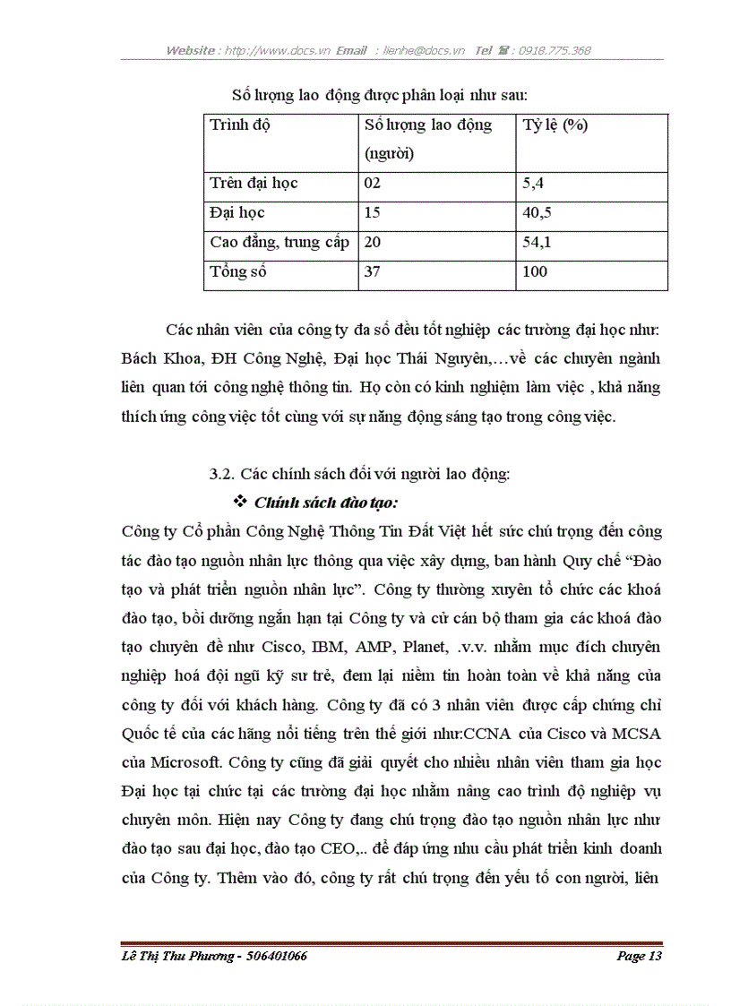 image for page Báo cáo tổng quan về Công ty Cổ phần Công Nghệ Thông Tin Đất Việt