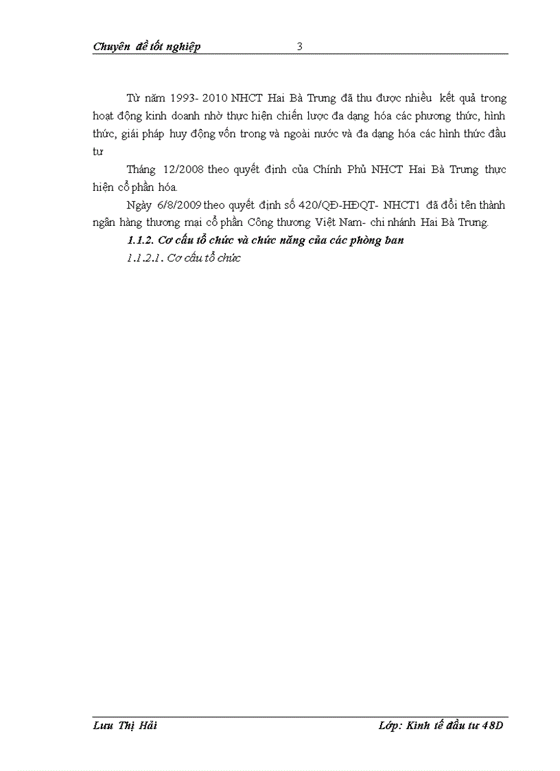 image for page Hoàn thiện công tác thẩm định dự án trung và dài hạn tại ngân hàng công thương hai bà trưng