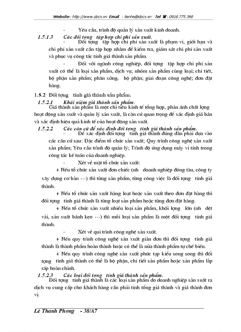 image for page Kế toán chi phí sản xuất và tính giá thành sản phẩm tại Công ty vật tư thiết bị nông sản Thanh Trì Hà Nội