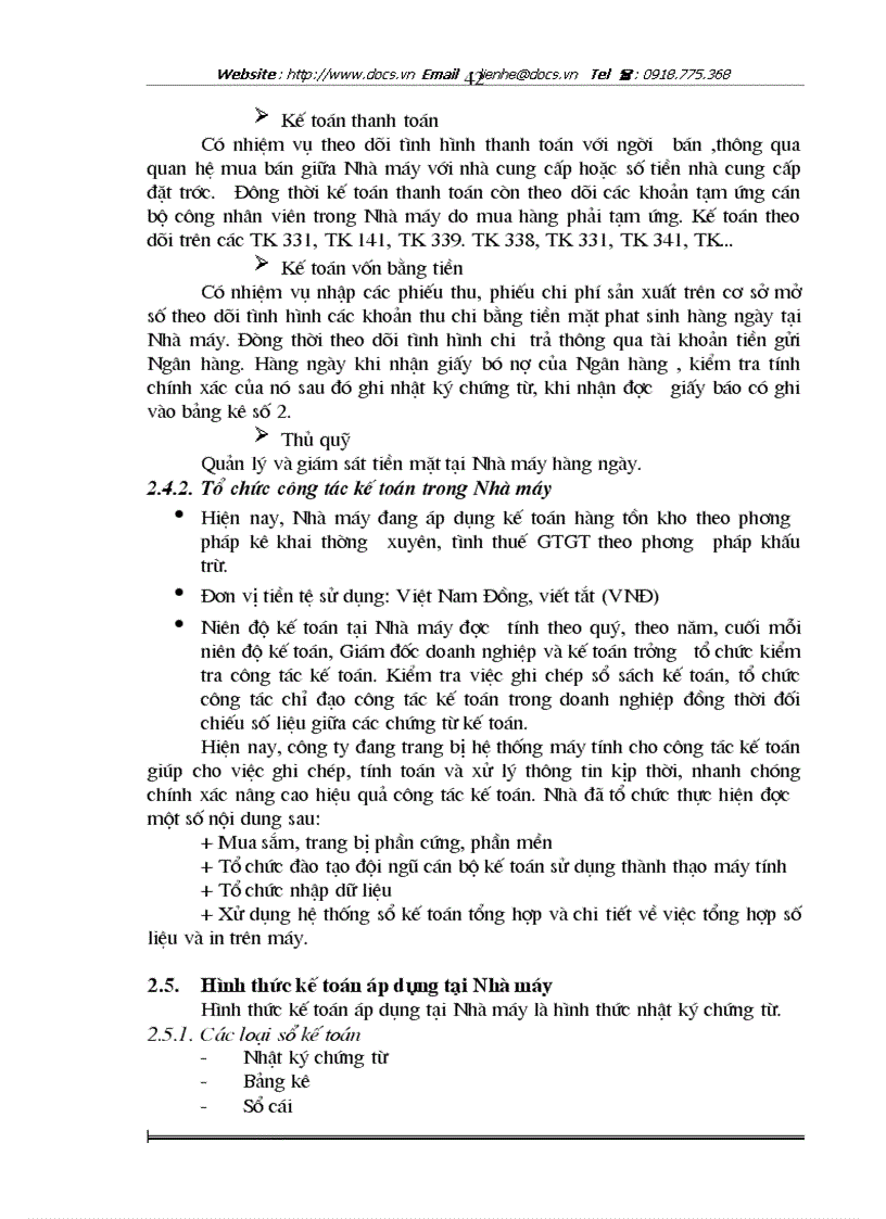 image for page Hoàn thiện công tác kế toán nguyên vật liệu và công cụ dụng cụ tại Nhà máy ô tô Hòa Bình