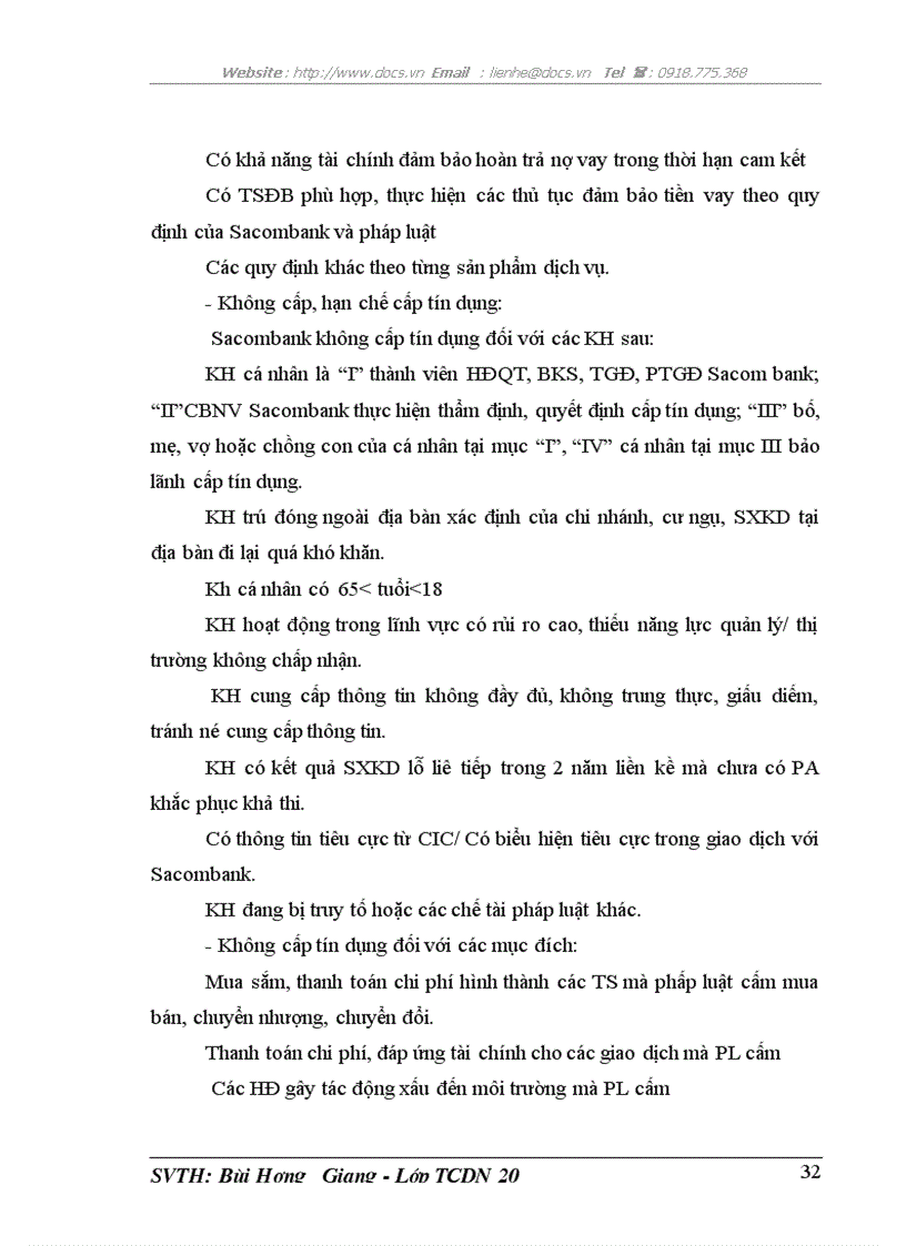 image for page Nâng cao chất lượng tín dụng cá nhân tại Ngân hàng Sài gòn Thương tín Chi nhánh Hải Phòng
