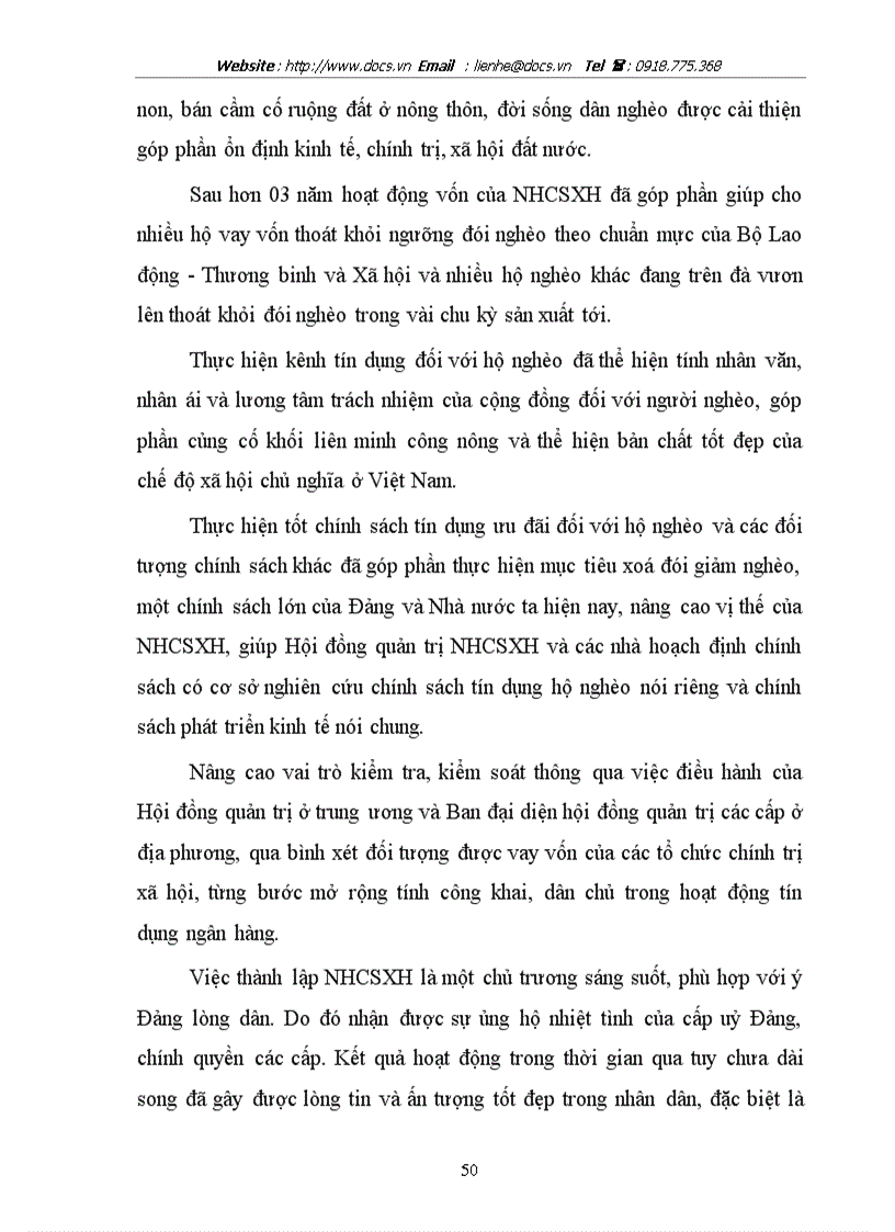 image for page Nâng cao hiệu quả tín dụng đối với hộ nghèo tại Phòng giao dịch Ngân hàng chính sách xã hội huyện Giao Thuỷ tỉnh Nam Định