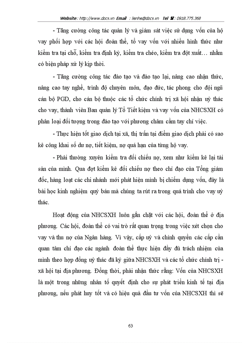 image for page Nâng cao hiệu quả tín dụng đối với hộ nghèo tại Phòng giao dịch Ngân hàng chính sách xã hội huyện Giao Thuỷ tỉnh Nam Định