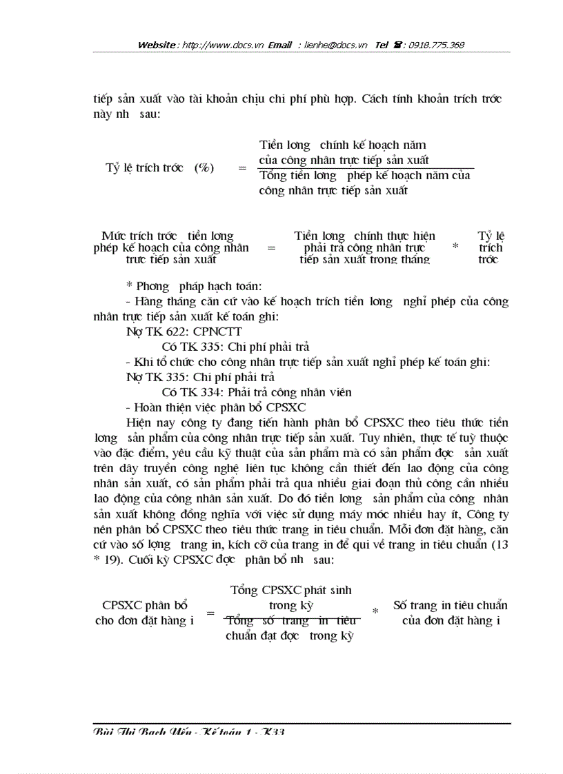 image for page Hoàn thiện hạch toán chi phí sản xuất và tính giá thành sản phẩm tại Công ty Cổ phần bao bì và in nông nghiệp