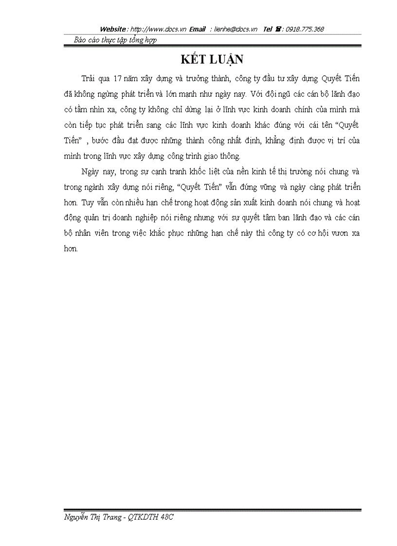 image for page Công ty đầu tư xây dựng quyết tiến