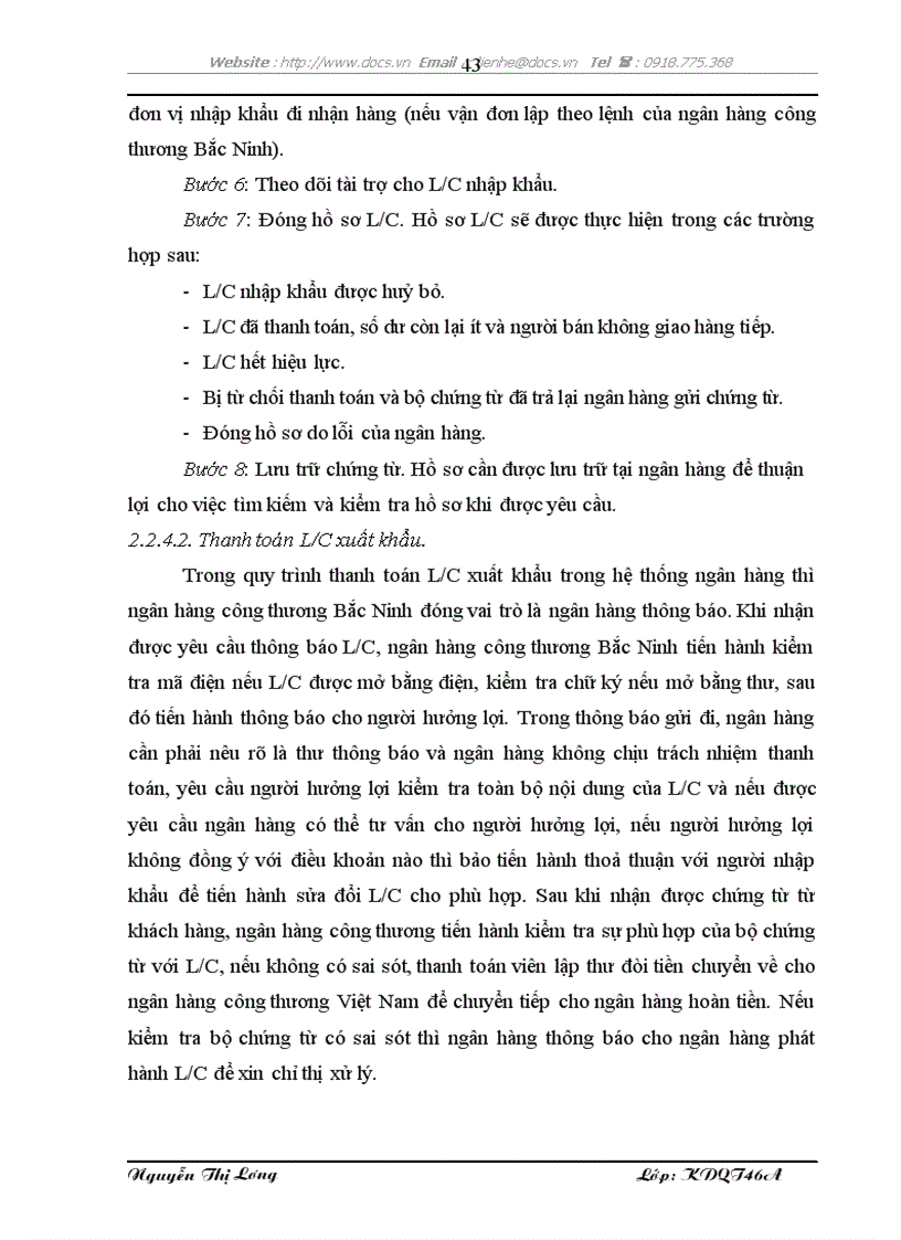 image for page Giải pháp phát triển hoạt động thanh toán quốc tế tại ngân hàng công thương chi nhánh tỉnh bắc ninh