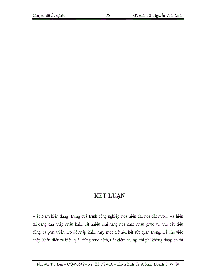image for page Hoàn thiện công tác quản lý hoạt động nhập khẩu máy móc thiết bị tại tổng công ty Giao Nhận Kho Vận Ngoại Thương
