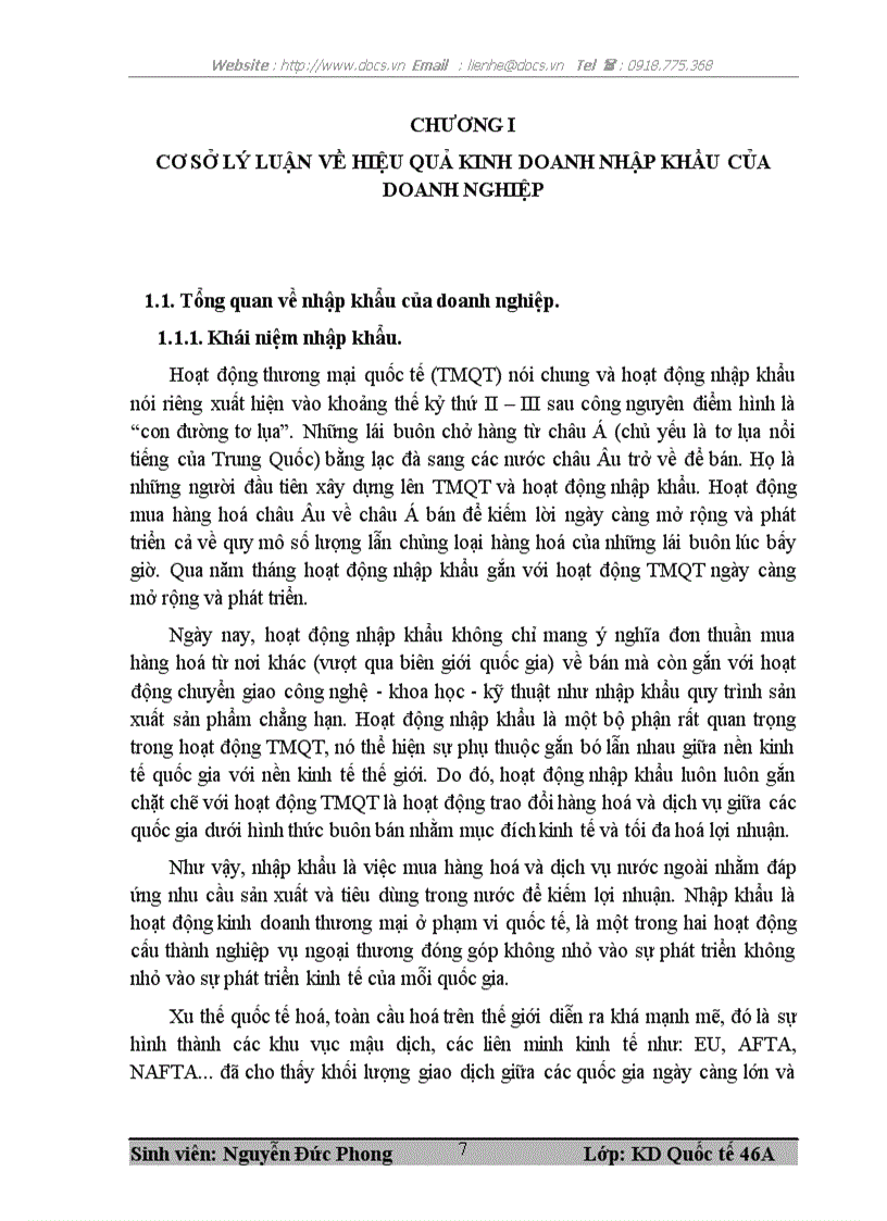 image for page Nâng cao hiệu quả kinh doanh nhập khẩu tại công ty TNHH Thương mại Xây dựng Tiến Đạt