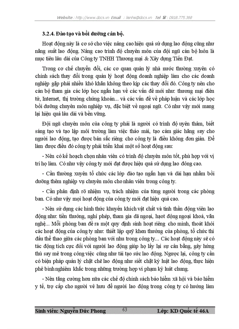 image for page Nâng cao hiệu quả kinh doanh nhập khẩu tại công ty TNHH Thương mại Xây dựng Tiến Đạt