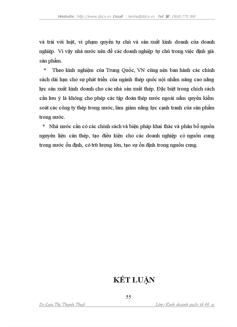 image for page Nâng cao năng lực cạnh tranh của sản phẩm Thép Hoà Phát trong điều kiện Việt Nam là thành viên của WTO