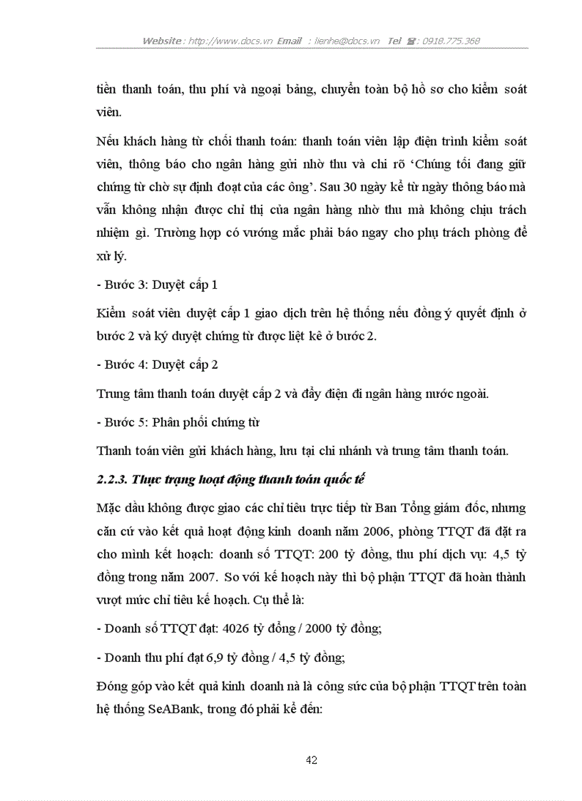 image for page Phát triển hoạt động thanh toán quốc tế tại ngân hàng đông nam á seabank