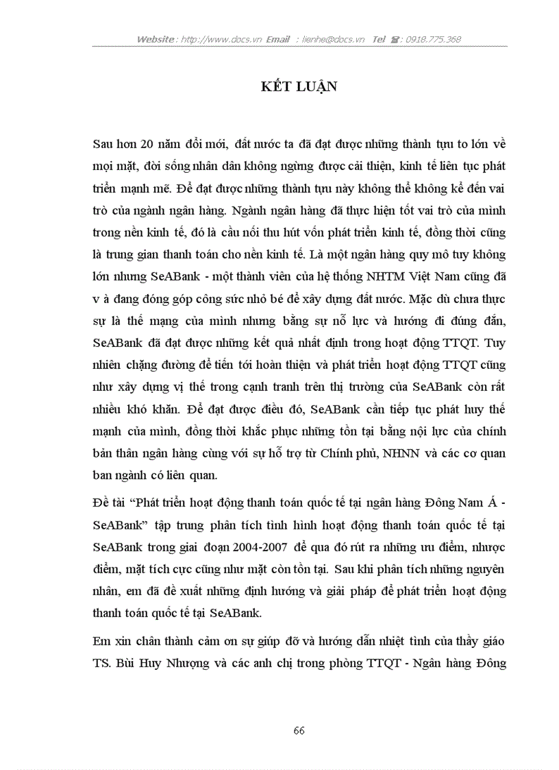 image for page Phát triển hoạt động thanh toán quốc tế tại ngân hàng đông nam á seabank