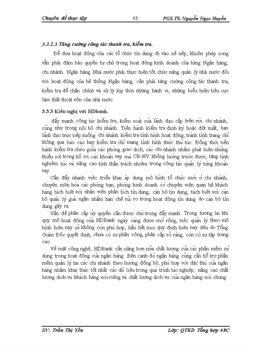 image for page Nâng cao châ t lươ ng di ch vu kha ch ha ng ta i HDBank chi nha nh Câ u Giâ y