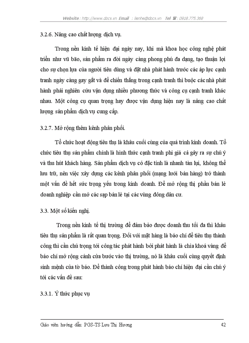 image for page Giải pháp tăng doanh thu của Công ty TNHH phát hành báo chí Đông Đô