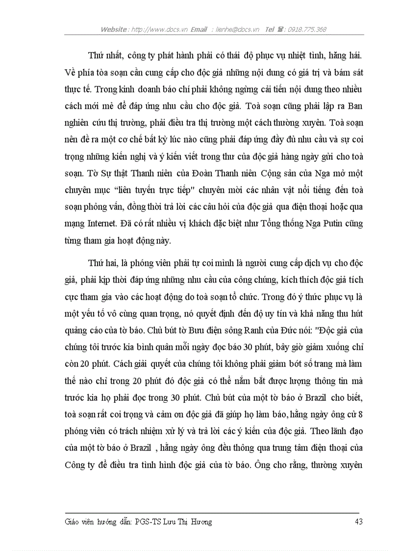 image for page Giải pháp tăng doanh thu của Công ty TNHH phát hành báo chí Đông Đô