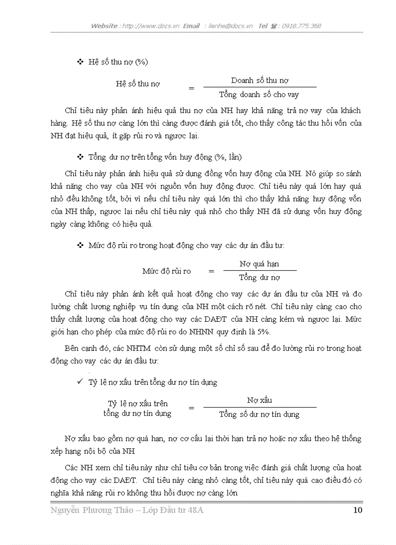 image for page Công tác quản lý rủi ro trong hoạt động cho vay các DAĐT tại NHTM