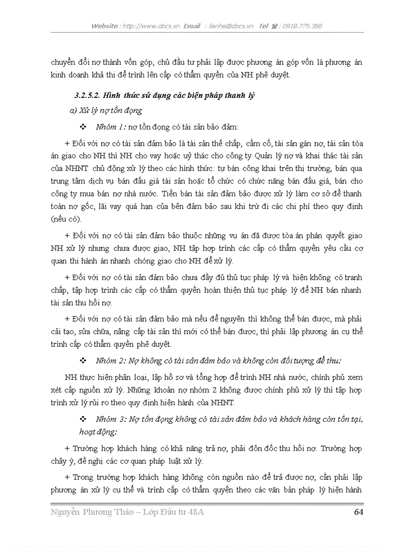 image for page Công tác quản lý rủi ro trong hoạt động cho vay các DAĐT tại NHTM