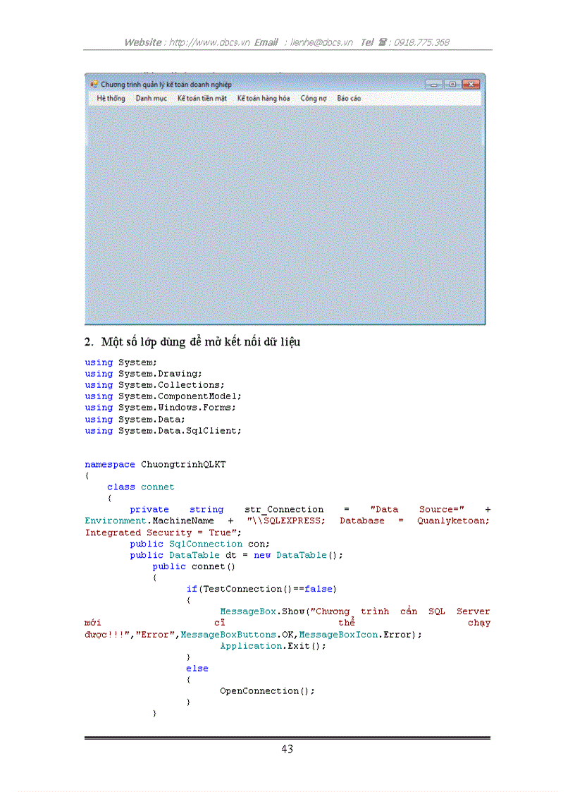 image for page Chương trình Quản lý kế tốn doanh nghiệp