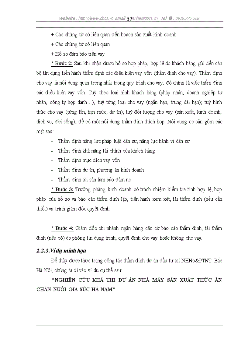 image for page Các giải pháp nhằm nâng cao chất lượng công tác thẩm định dự án đầu tư tại NHNo PTNT Bắc Hà Nội