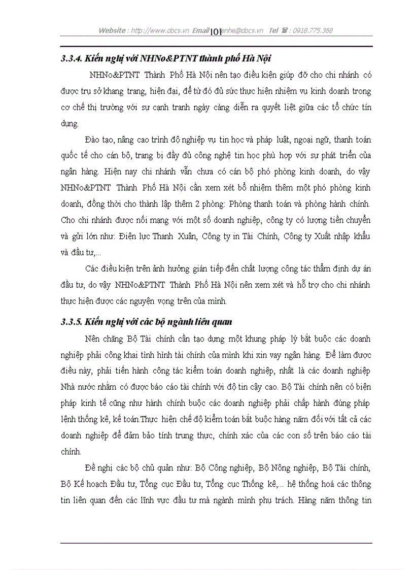 image for page Các giải pháp nhằm nâng cao chất lượng công tác thẩm định dự án đầu tư tại NHNo PTNT Bắc Hà Nội