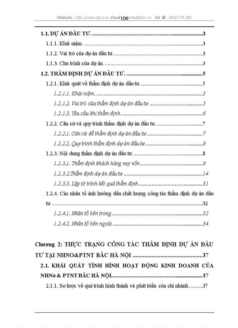 image for page Các giải pháp nhằm nâng cao chất lượng công tác thẩm định dự án đầu tư tại NHNo PTNT Bắc Hà Nội
