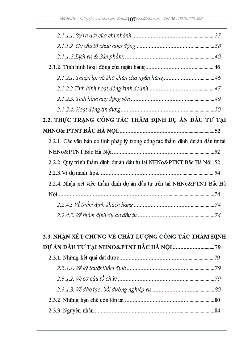 image for page Các giải pháp nhằm nâng cao chất lượng công tác thẩm định dự án đầu tư tại NHNo PTNT Bắc Hà Nội
