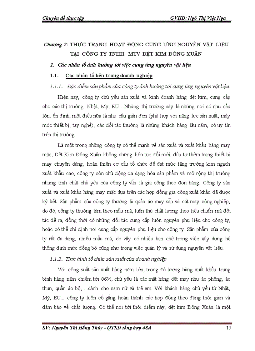 image for page Thực trạng hoạt động cung ứng nguyên vật liệu tại công ty tnhh mtv dệt kim đông xuân