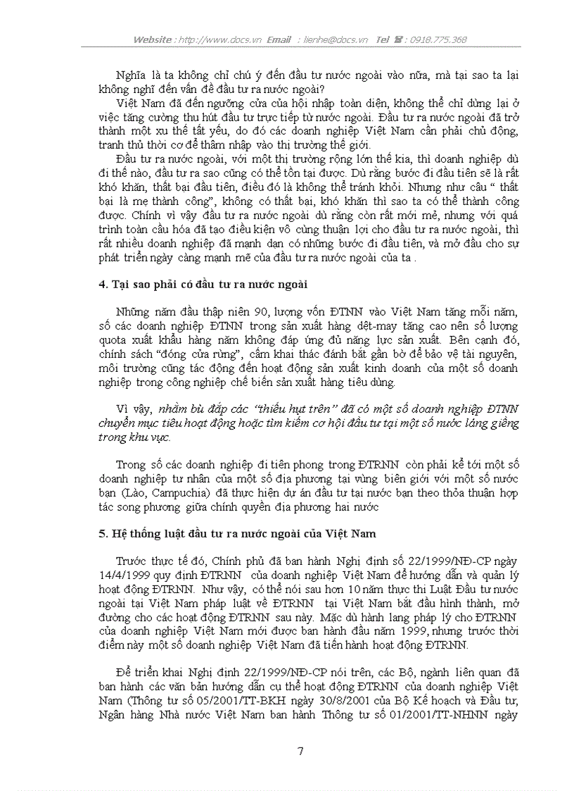 image for page Thực trạng hoạt động đầu tư ra nước ngoài của Việt Nam dưới tác động của toàn cầu hóa