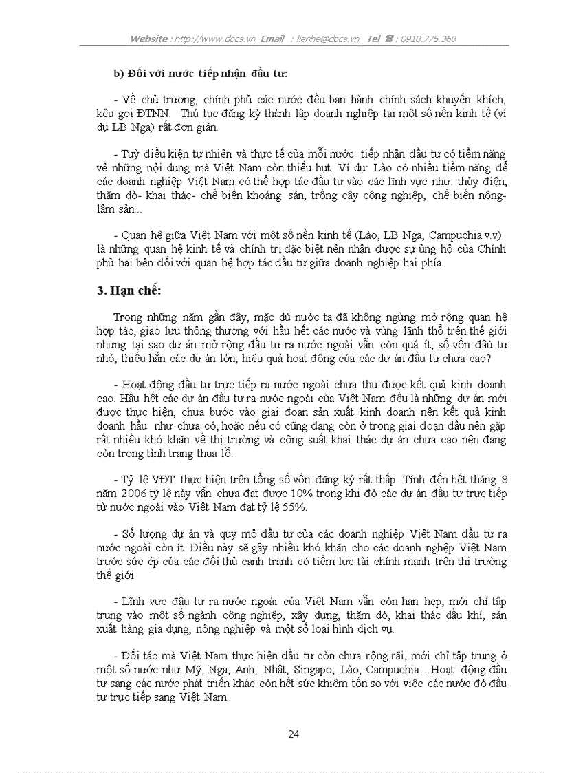 image for page Thực trạng hoạt động đầu tư ra nước ngoài của Việt Nam dưới tác động của toàn cầu hóa