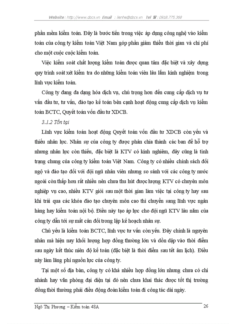 image for page Báo cáo thực tập tổng hợp về Công ty TNHH kiểm toán và tư vấn Thủ Đô