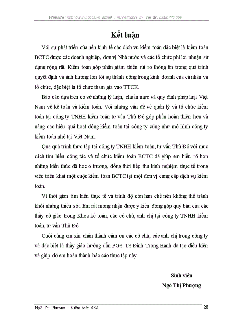 image for page Báo cáo thực tập tổng hợp về Công ty TNHH kiểm toán và tư vấn Thủ Đô