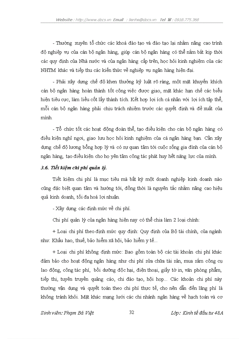 image for page Báo cáo tổng hợp tại Chi nhánh Techcombank Lý Thường Kiệt