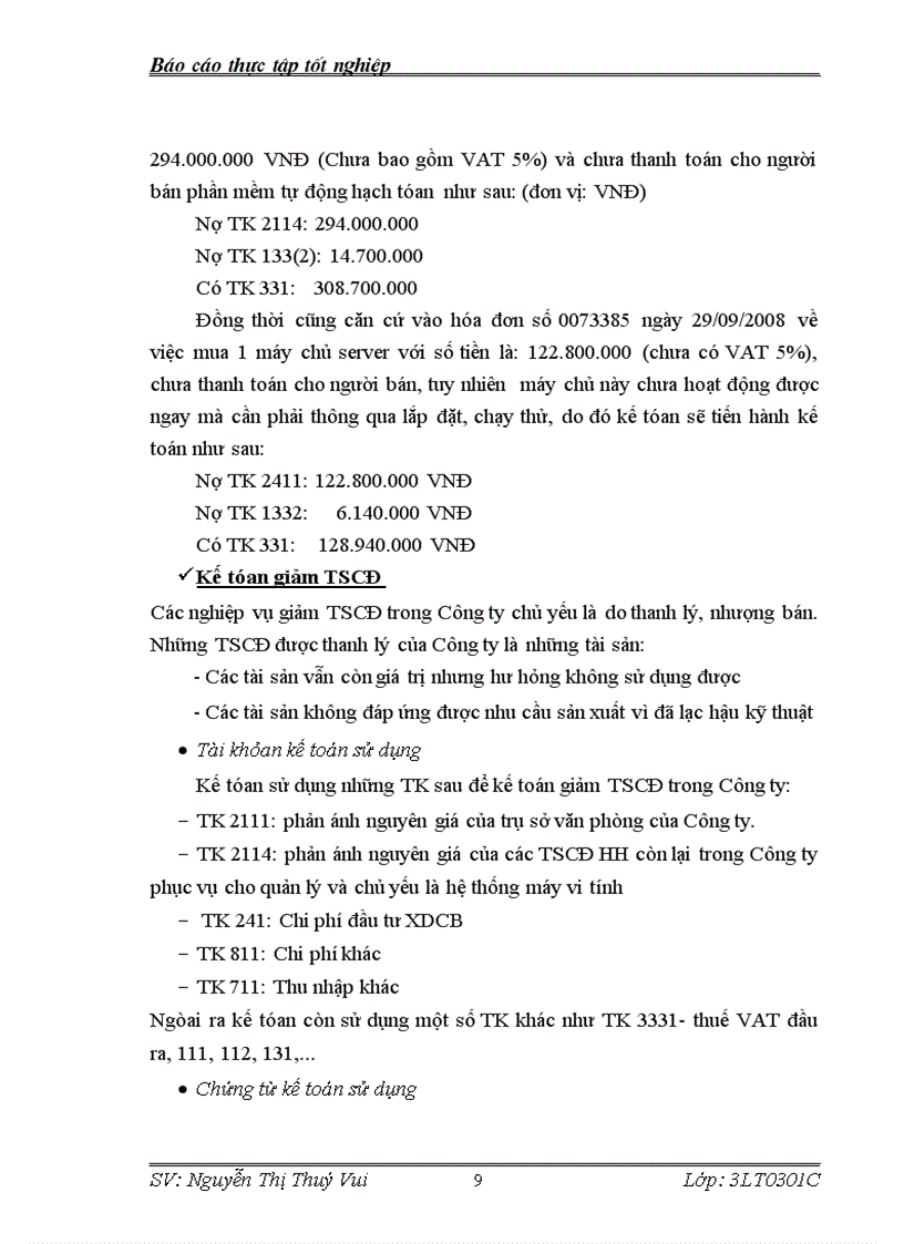 image for page Báo cáo thực tập tại Công ty Cổ phần Vận tải Sao Mai
