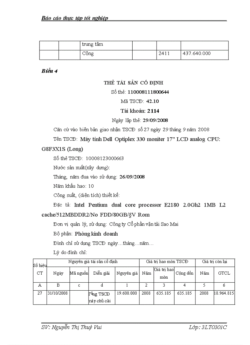 image for page Báo cáo thực tập tại Công ty Cổ phần Vận tải Sao Mai