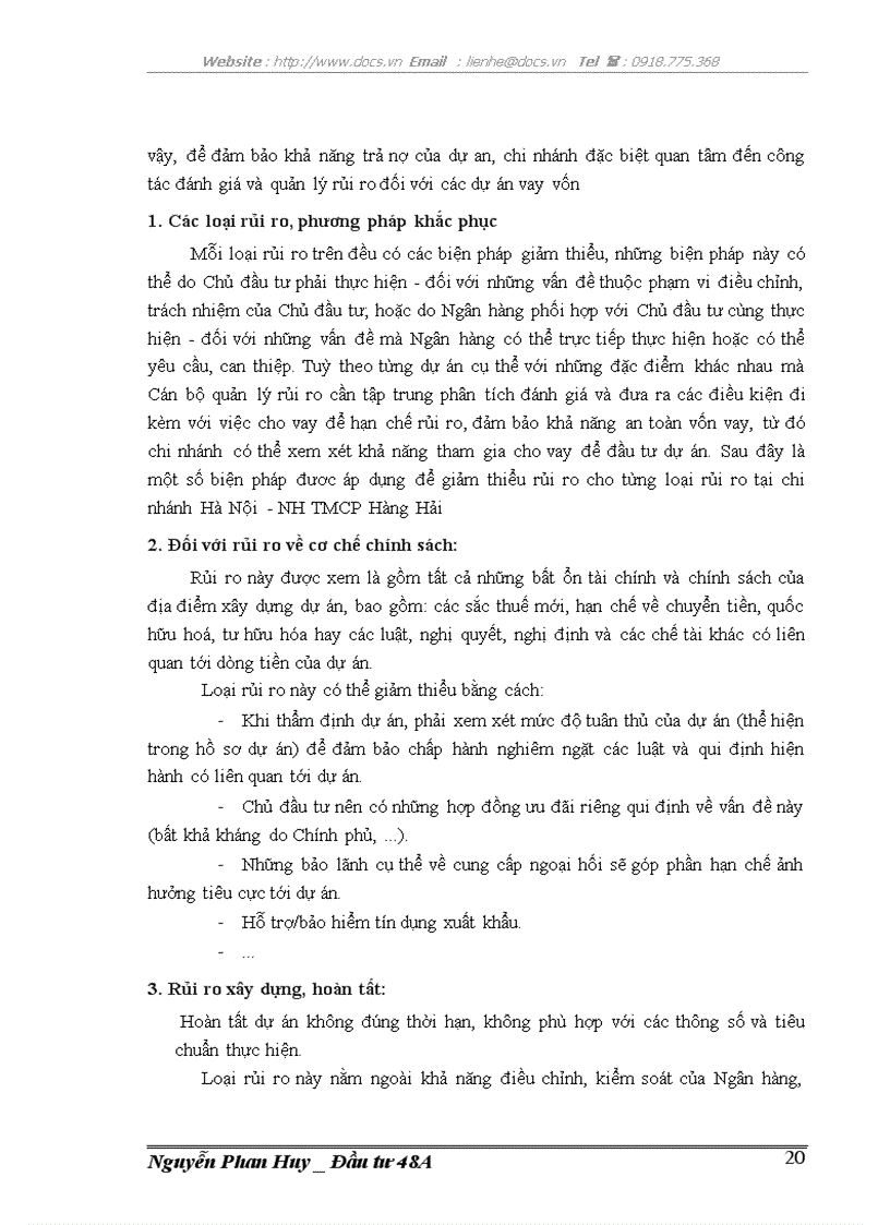 image for page Báo cáo thực tập tại Maritime Bank Hà Nội