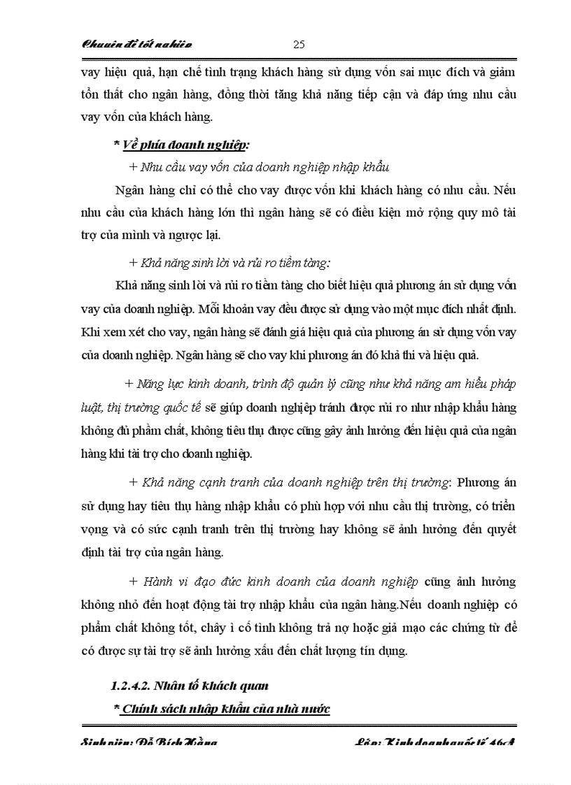 image for page Hoạt động tín dụng tài trợ nhập khẩu tại Ngân hàng Công thương Đống Đa Thực trạng và giải pháp