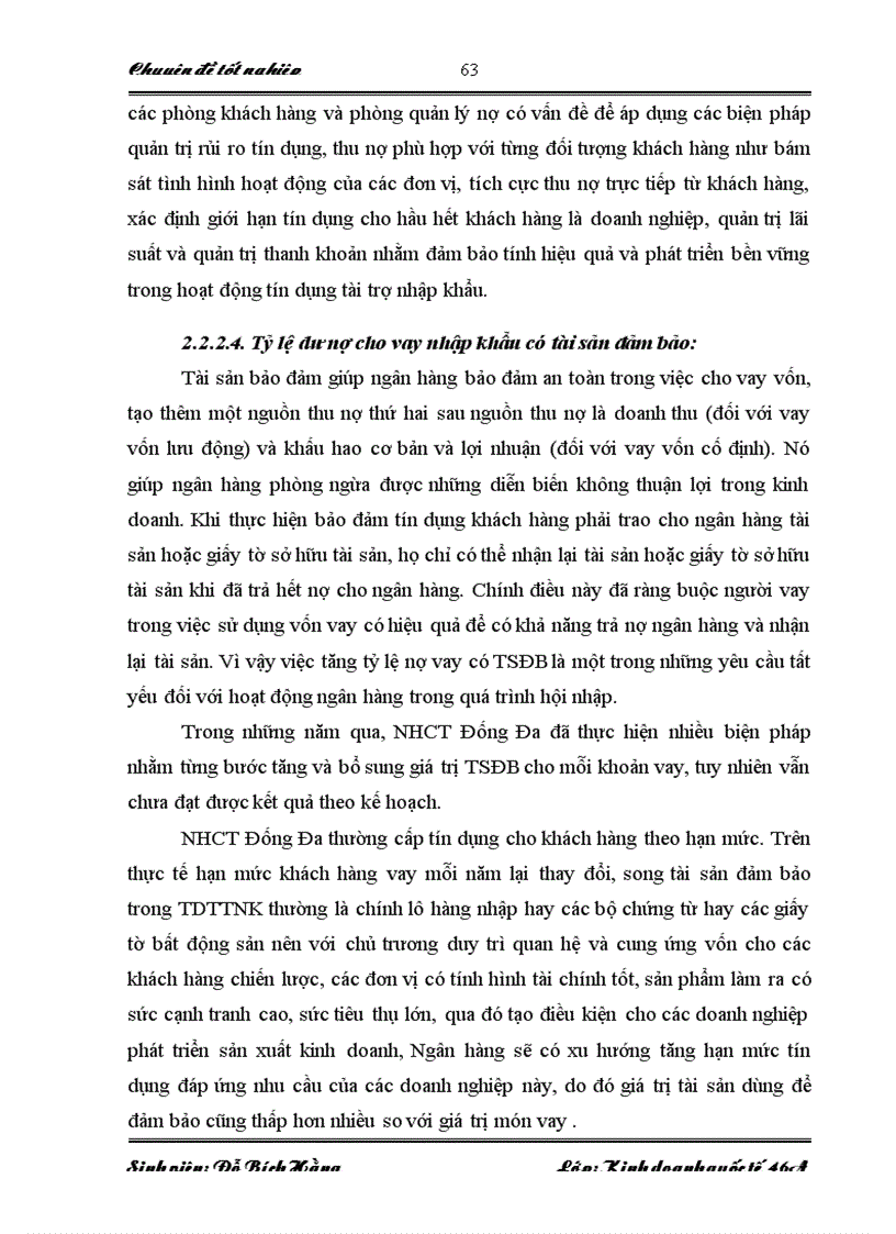 image for page Hoạt động tín dụng tài trợ nhập khẩu tại Ngân hàng Công thương Đống Đa Thực trạng và giải pháp