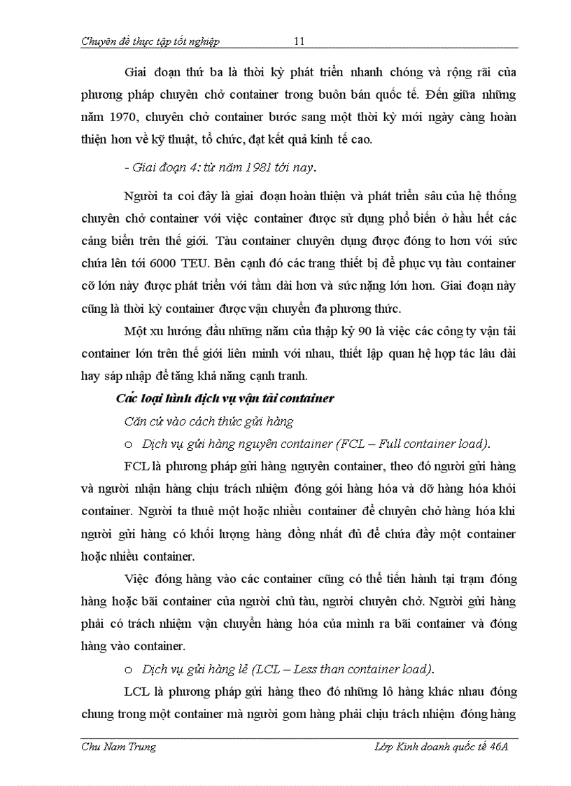 image for page Nâng cao sức cạnh tranh của dịch vụ vận tải container tại công ty cổ phần gemadept