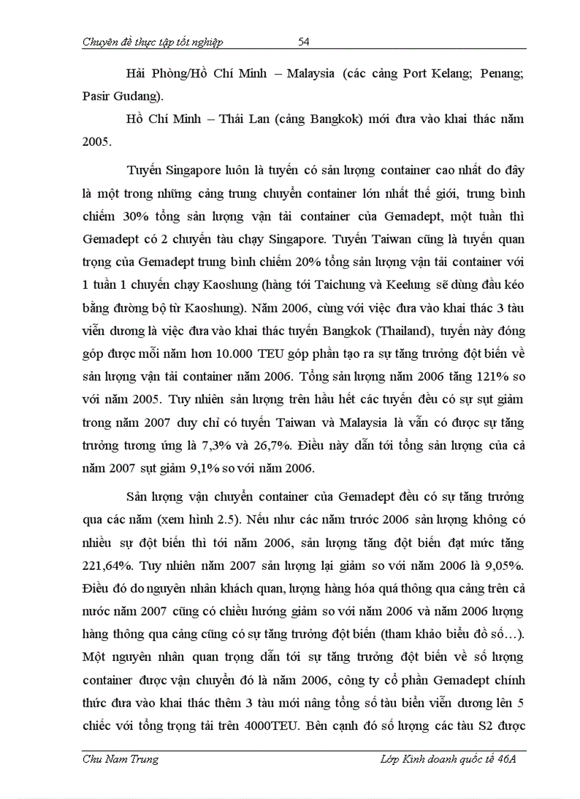 image for page Nâng cao sức cạnh tranh của dịch vụ vận tải container tại công ty cổ phần gemadept