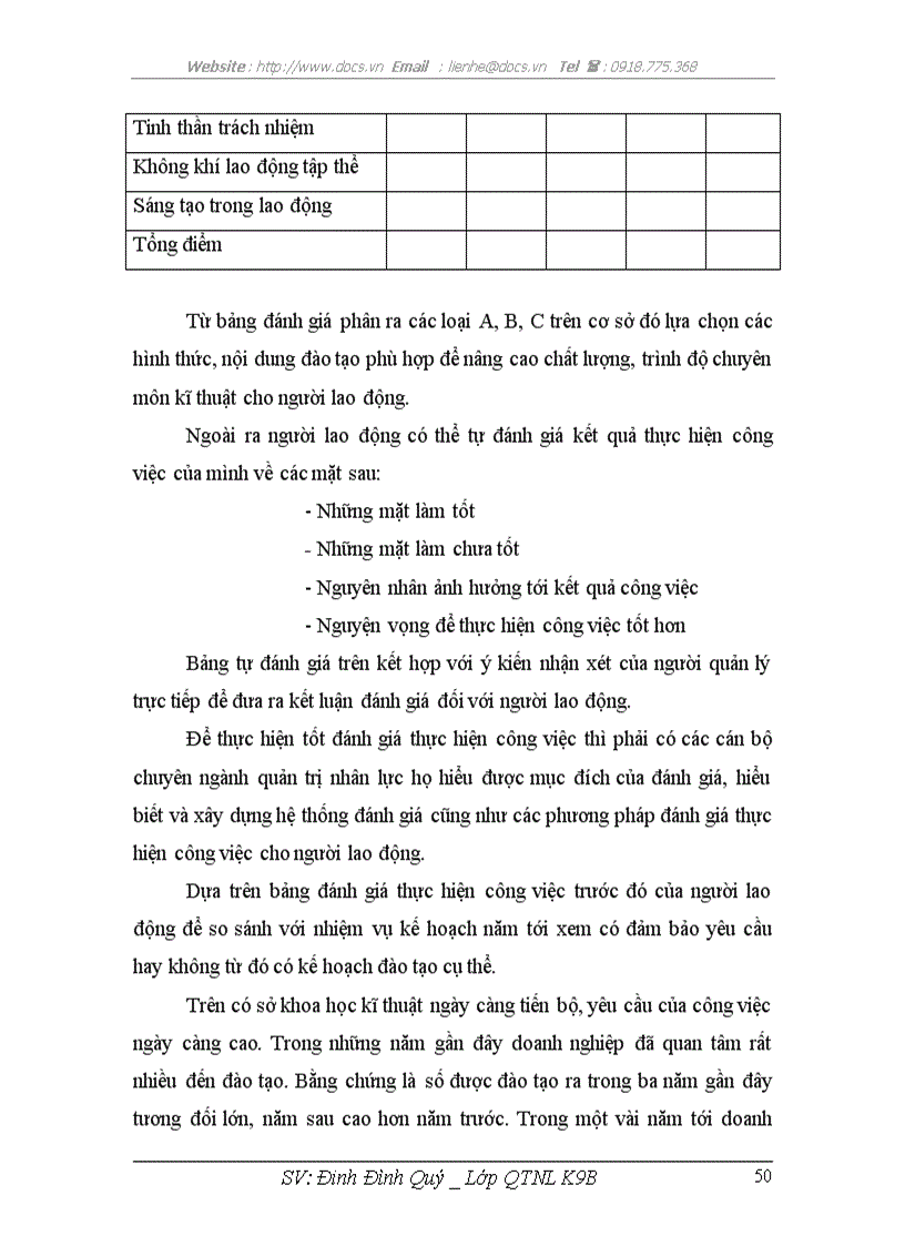 image for page Hoàn thiện công tác đào tạo và phát triển nguồn nhân lực của công ty đóng tàu Phà Rừng ở giai đoạn sau