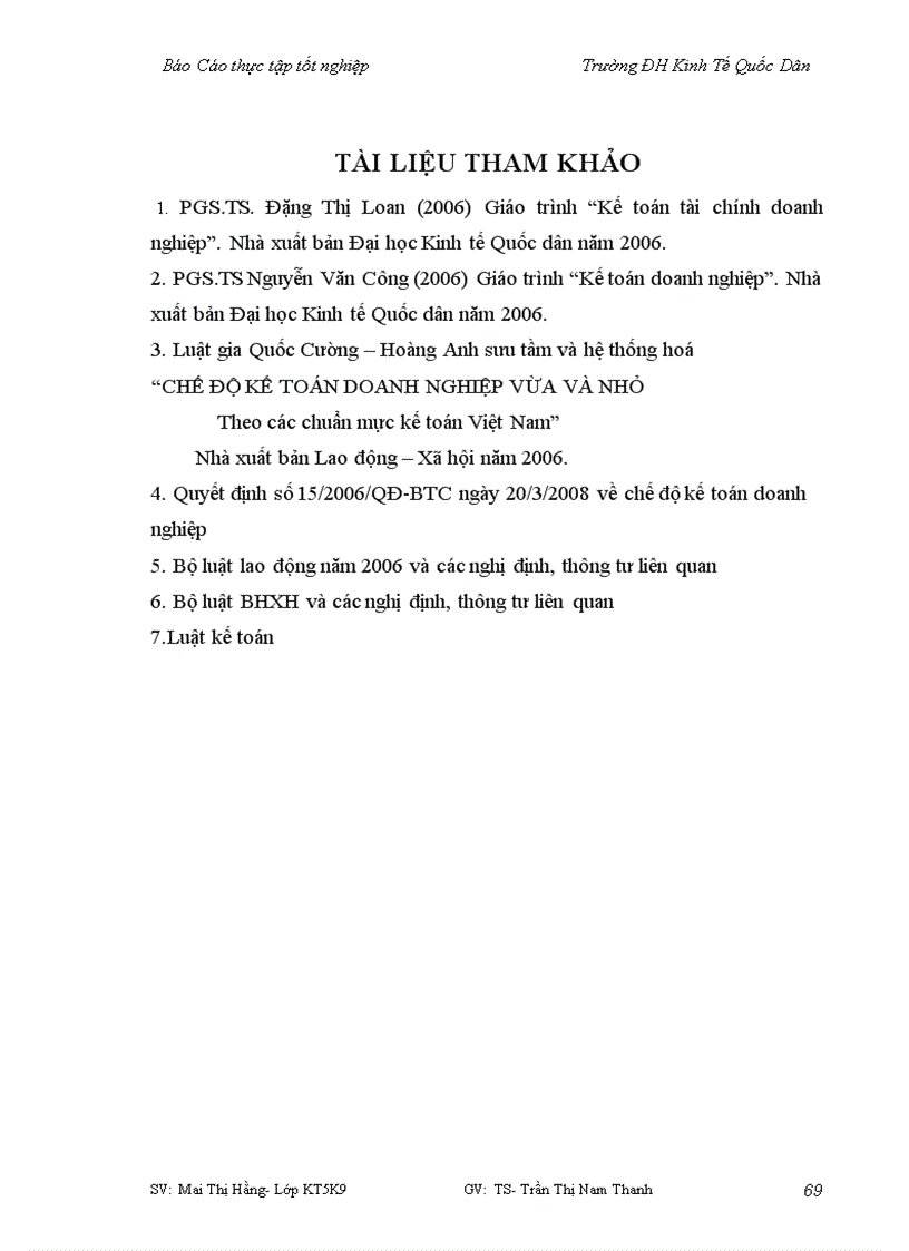 image for page Báo cáo thực tập tại tại Công ty Cổ phần Thương mại và dịch vụ Hoàng Dương