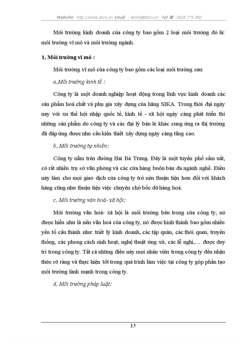 image for page Báo cáo thực tập tại công ty Cổ phần Thành phố Mặt Trời