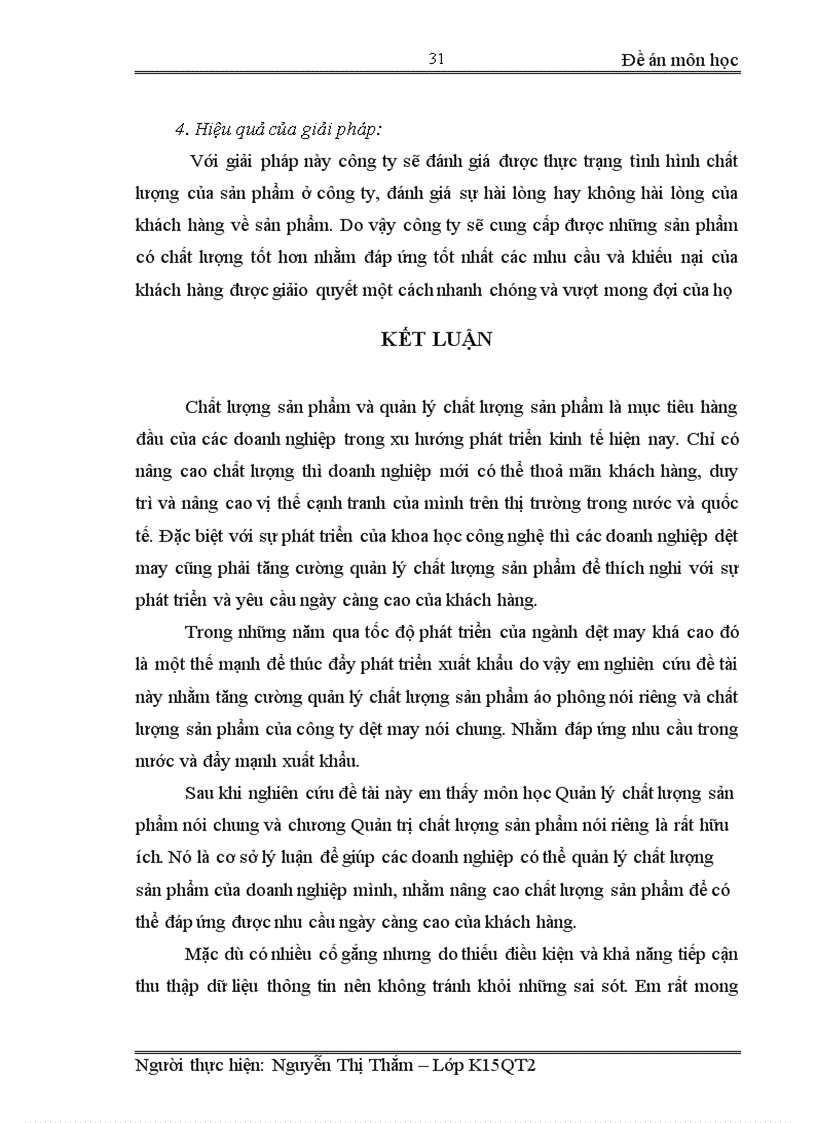 image for page Một số giải pháp quản lý chất lượng sản phẩm áo phông của công ty dệt may vĩnh phúc