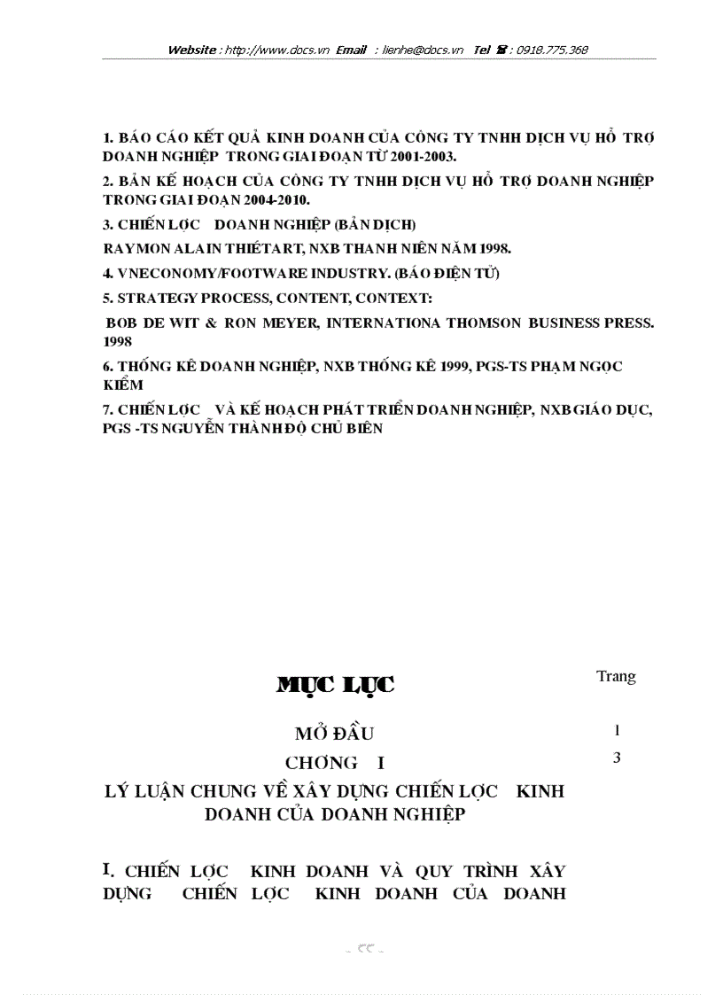 image for page Một số giải pháp góp phần xây dựng chiến lược kinh doanh tại Công ty TNHH Dịch vụ Hỗ trợ Doanh nghiệp