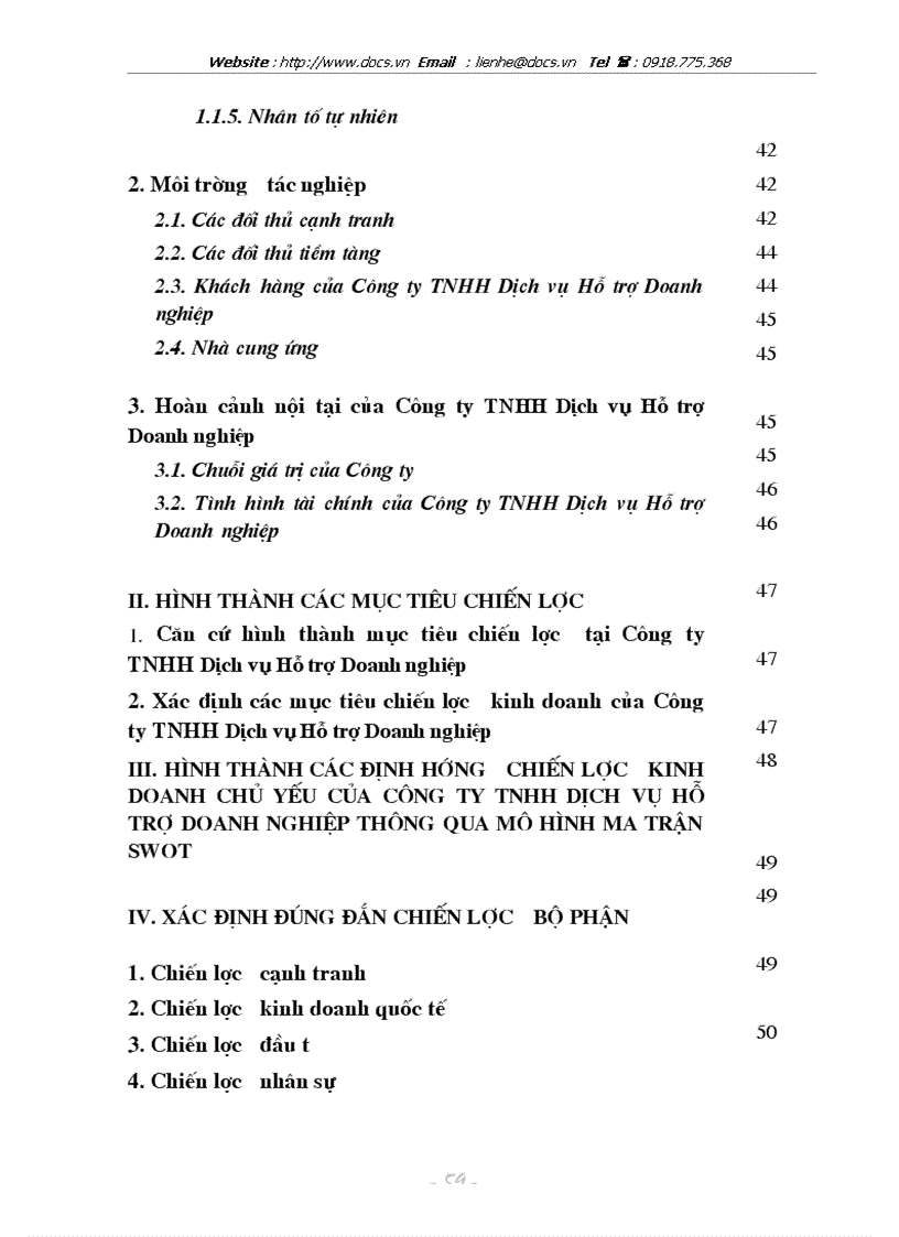 image for page Một số giải pháp góp phần xây dựng chiến lược kinh doanh tại Công ty TNHH Dịch vụ Hỗ trợ Doanh nghiệp