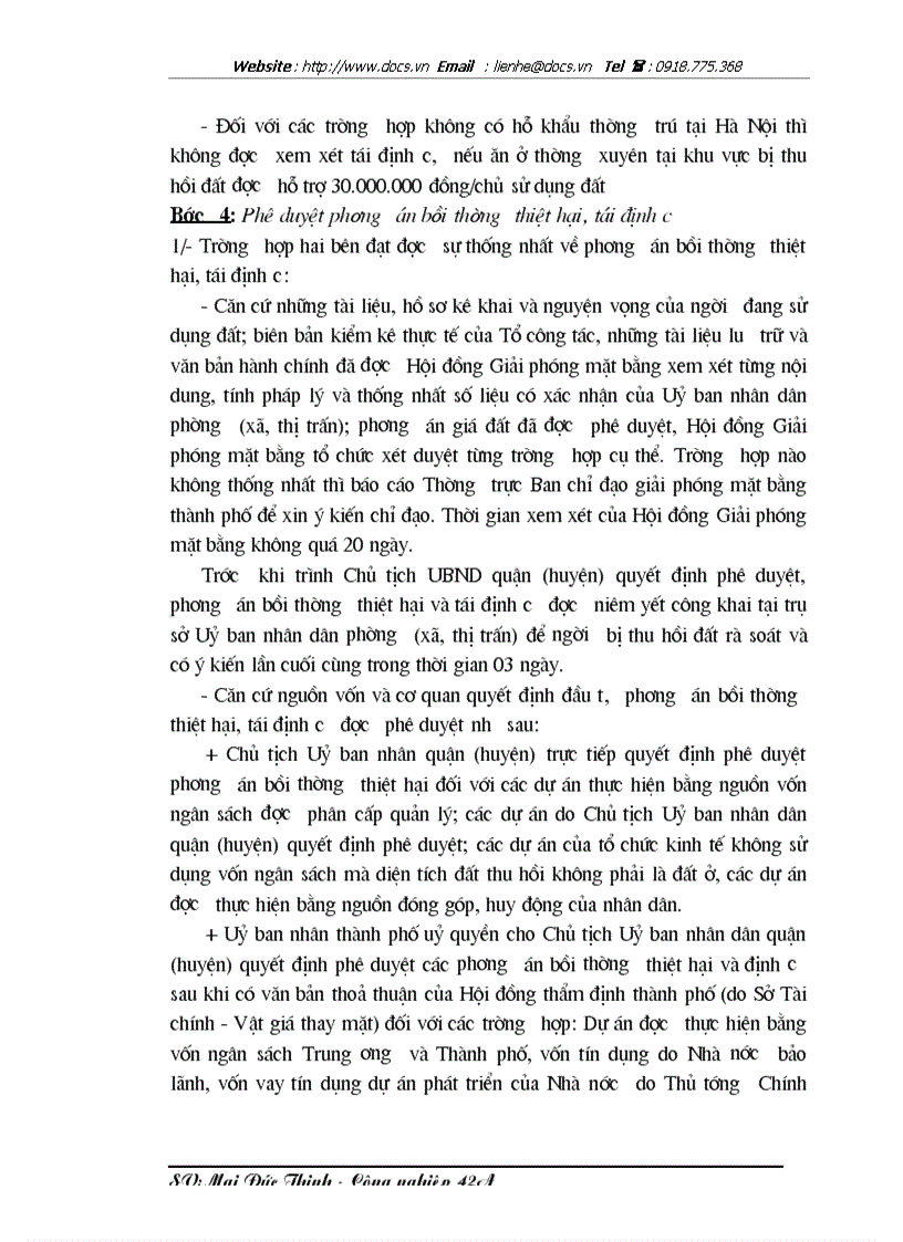 image for page Những biện pháp nhằm đẩy nhanh tiến độ giải phóng mặt bằng ở một số dự án trên địa bàn Hà Nội tại Công ty Đầu tư phát triển nhà số 2