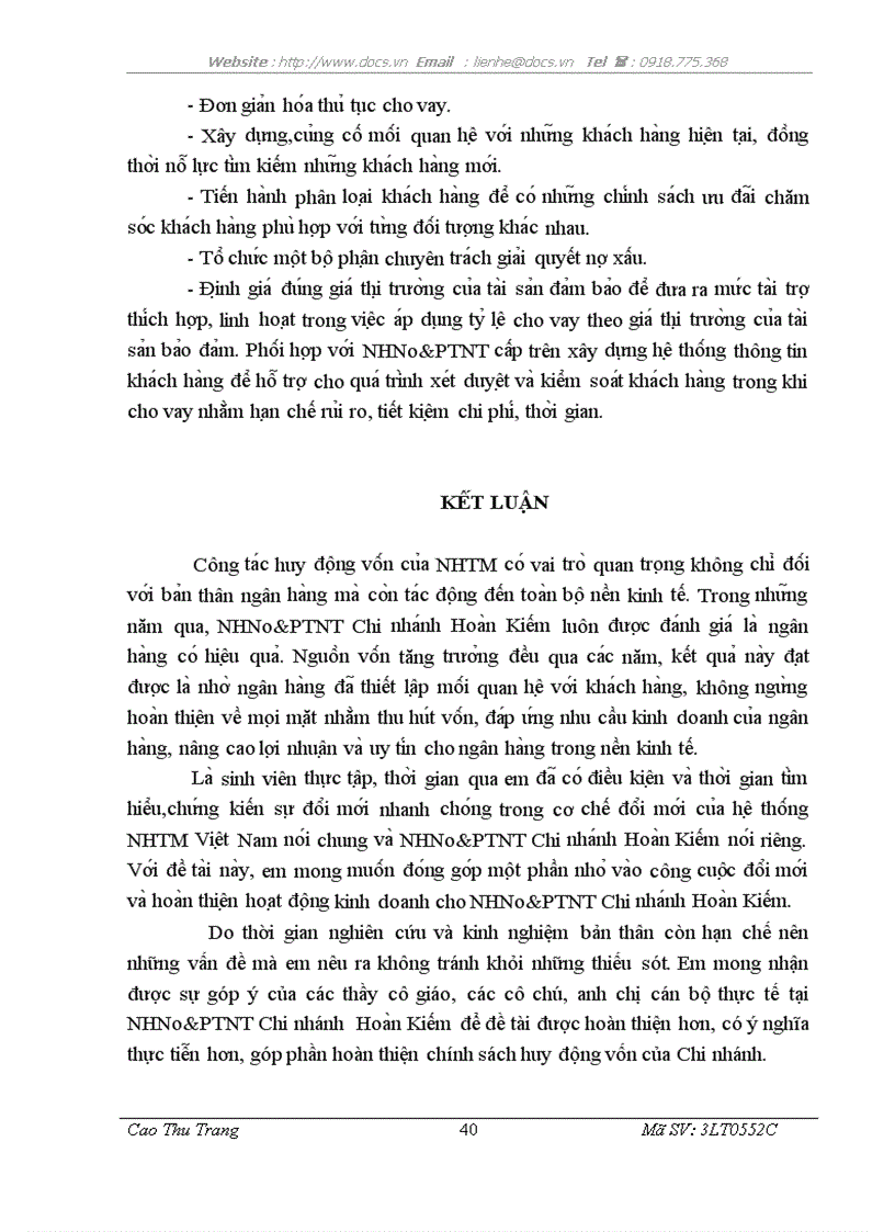 image for page Gia i pha p nâng cao hiê u qua huy đô ng vô n ta i NHNo PTNT Viê t Nam Chi nha nh Hoa n Kiê m Ha Nô i