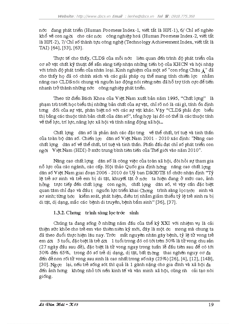 image for page Nghiên cứu đặc điểm người khuyết tật và một số yếu tố liên quan đến di tật bẩm sinh ở Hà Tây