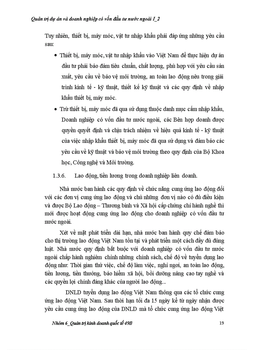image for page Quản trị dự án và doanh nghiệp có vốn đầu tư nước ngoài